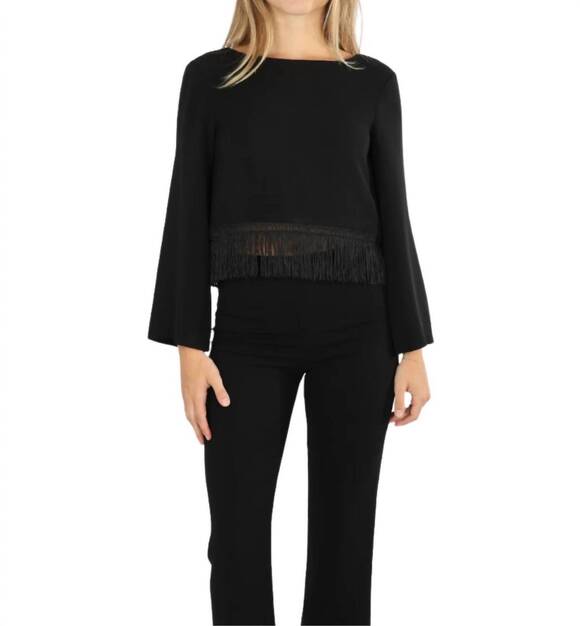 POSSE Tops - NEW POSSE women's bianca blouse in black